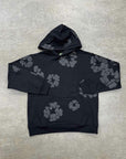 Denim Tears Hoodie "MONOCHROME" Black New Size L