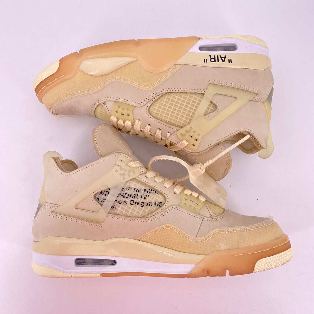 Air Jordan (W) 4 Retro "Ow Sail" 2020 Used Size 11W