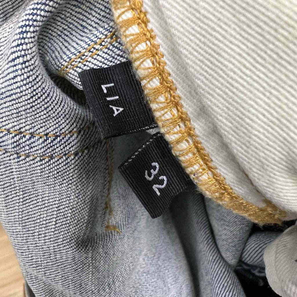 Purple Jeans "DISTRESSED" Blue Used Size 32