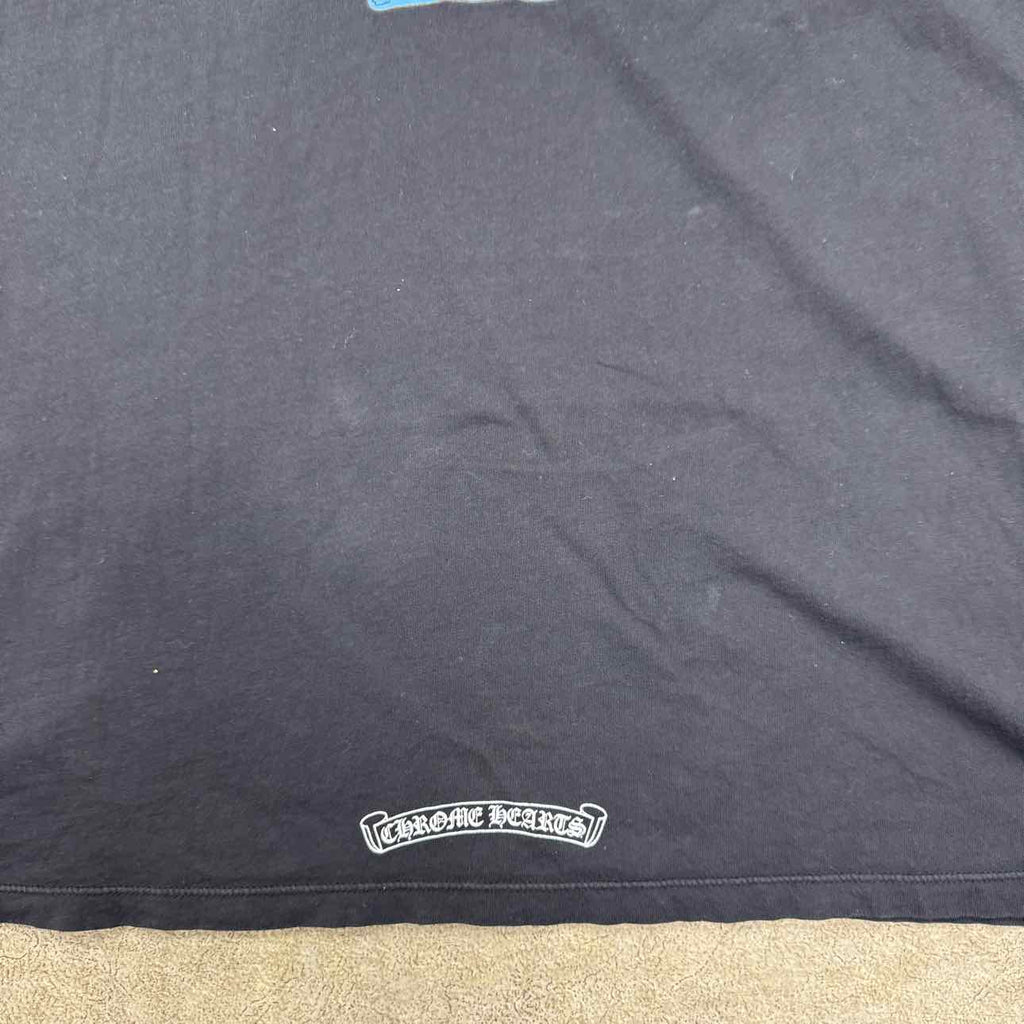 Chrome Hearts Long Sleeve "OUT OF VOGUE" Black Used Size 2XL