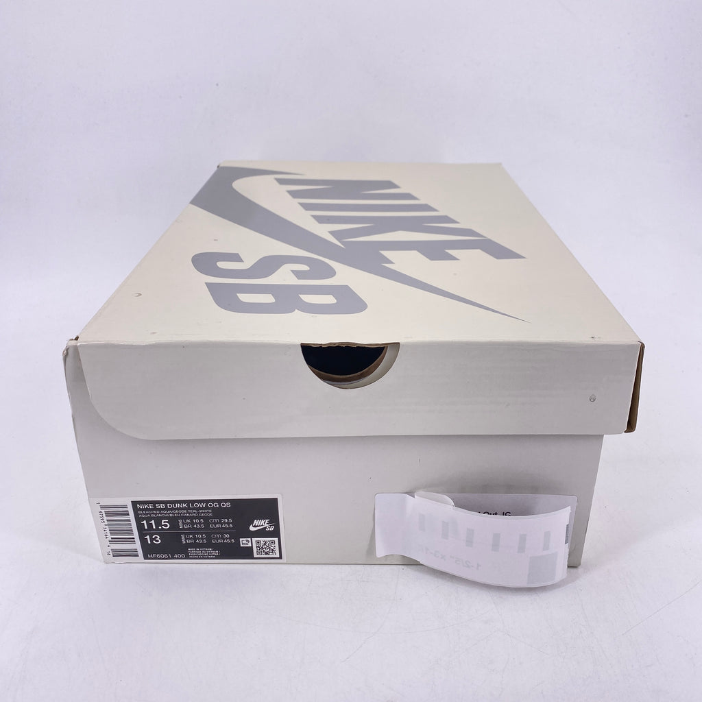 Nike SB Dunk Low "Futura Lab Bleached Aqua" 2024 Used Size 11.5