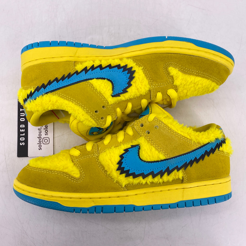 Nike SB Dunk Low "Grateful Dead Yellow" 2020 Used Size 8