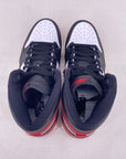 Air Jordan 1 Retro High OG "Black Toe Reimagined" 2025 New Size 8