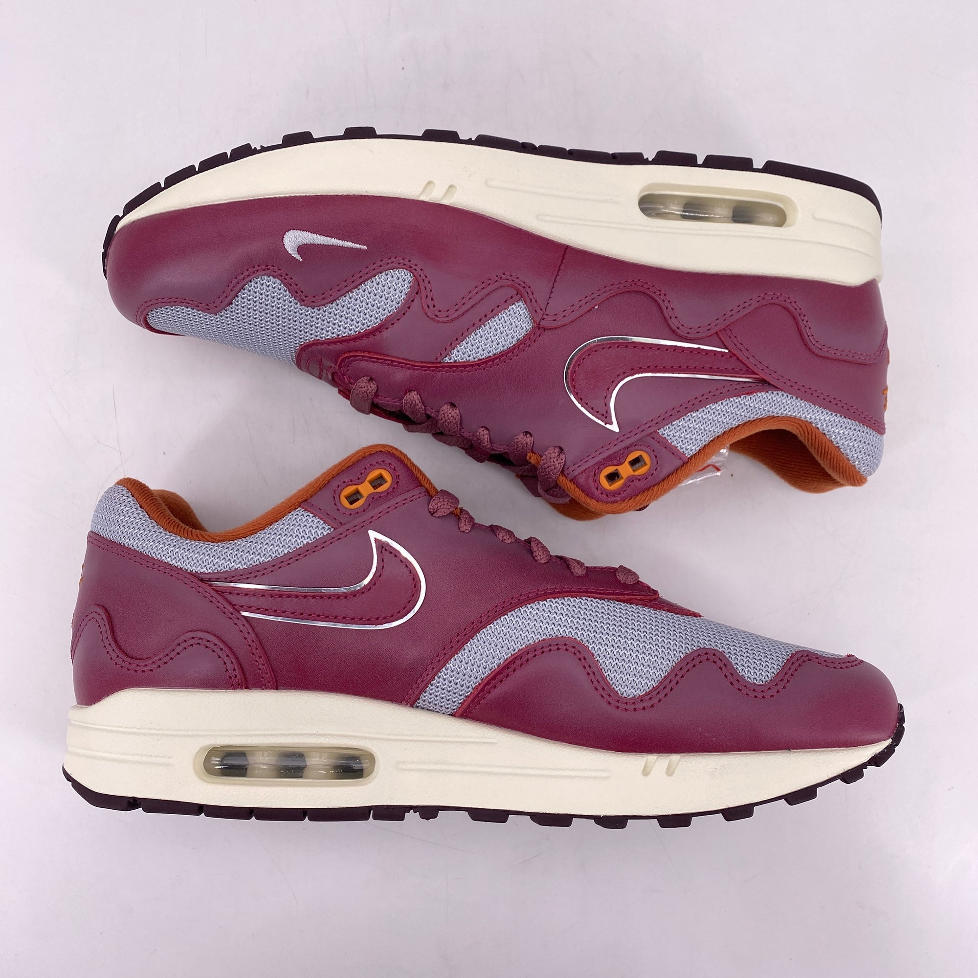 Nike Air Max 1 &quot;Rush Maroon&quot; 2021 New Size 10.5