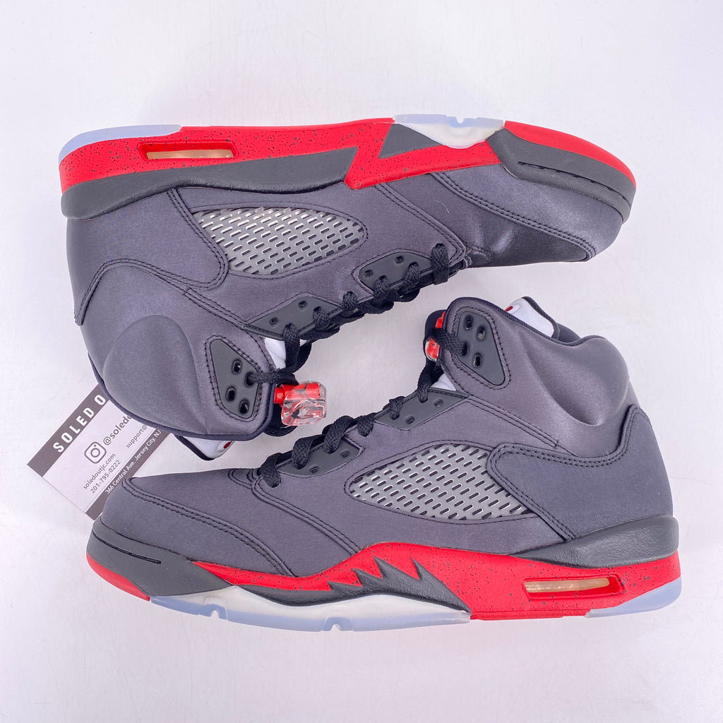 Air Jordan 5 Retro "Satin Bred" 2018 New (Cond) Size 10.5