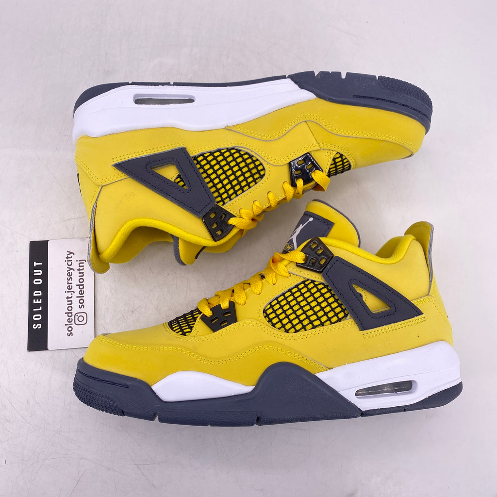 Air Jordan (GS) 4 Retro "Lightning" 2021 New Size 7Y
