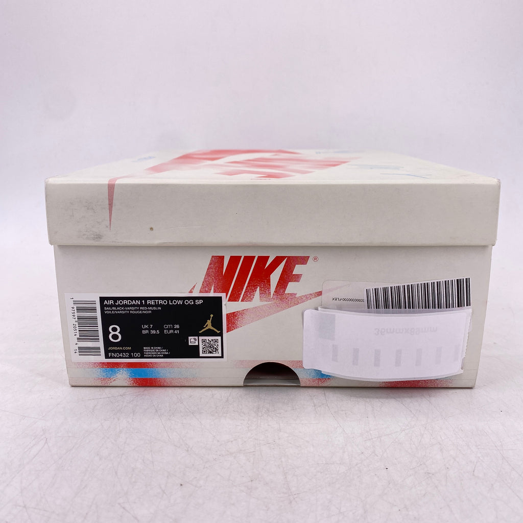Air Jordan 1 Retro Low "Trophy Room Away" 2024 New Size 8