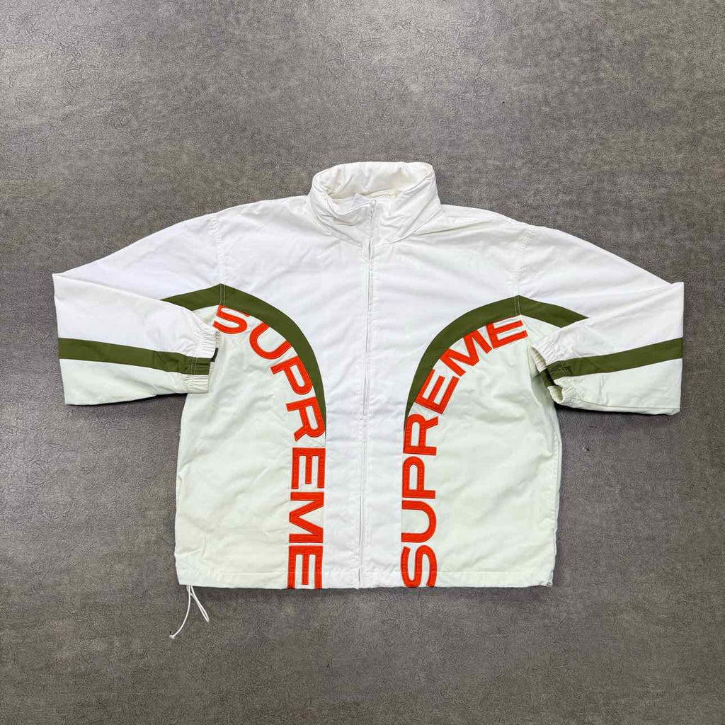Supreme Jacket "CURVE TRACK" Cream New Size S