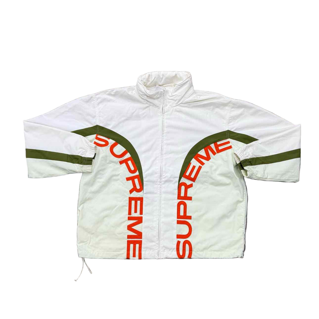 Supreme Jacket "CURVE TRACK" Cream New Size S