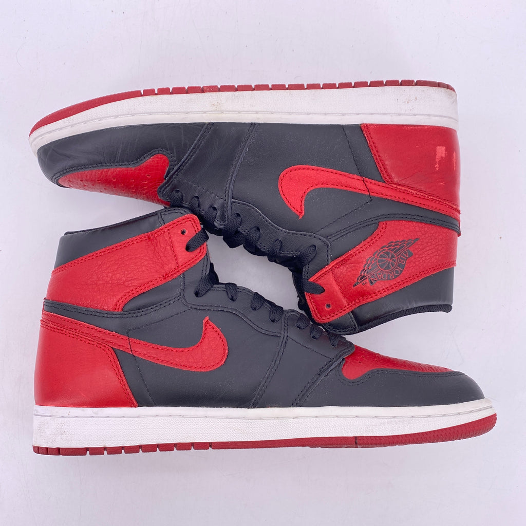 Air Jordan 1 Retro High OG "Banned" 2016 Used Size 10.5