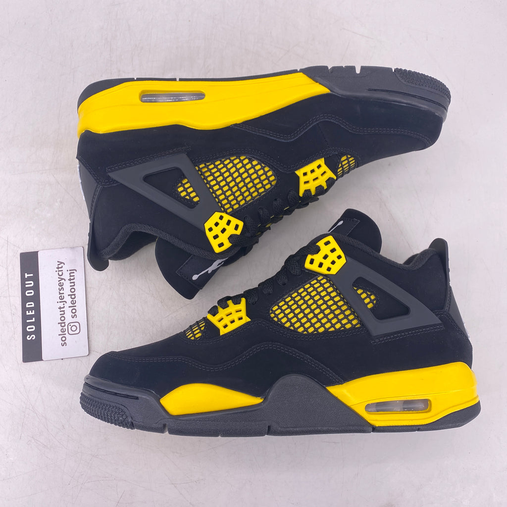 Air Jordan 4 Retro "Thunder" 2023 New Size 8