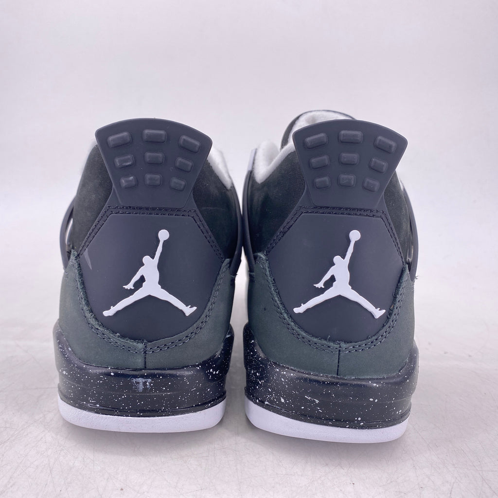 Air Jordan (GS) 4 Retro "Fear" 2024 New Size 6.5Y