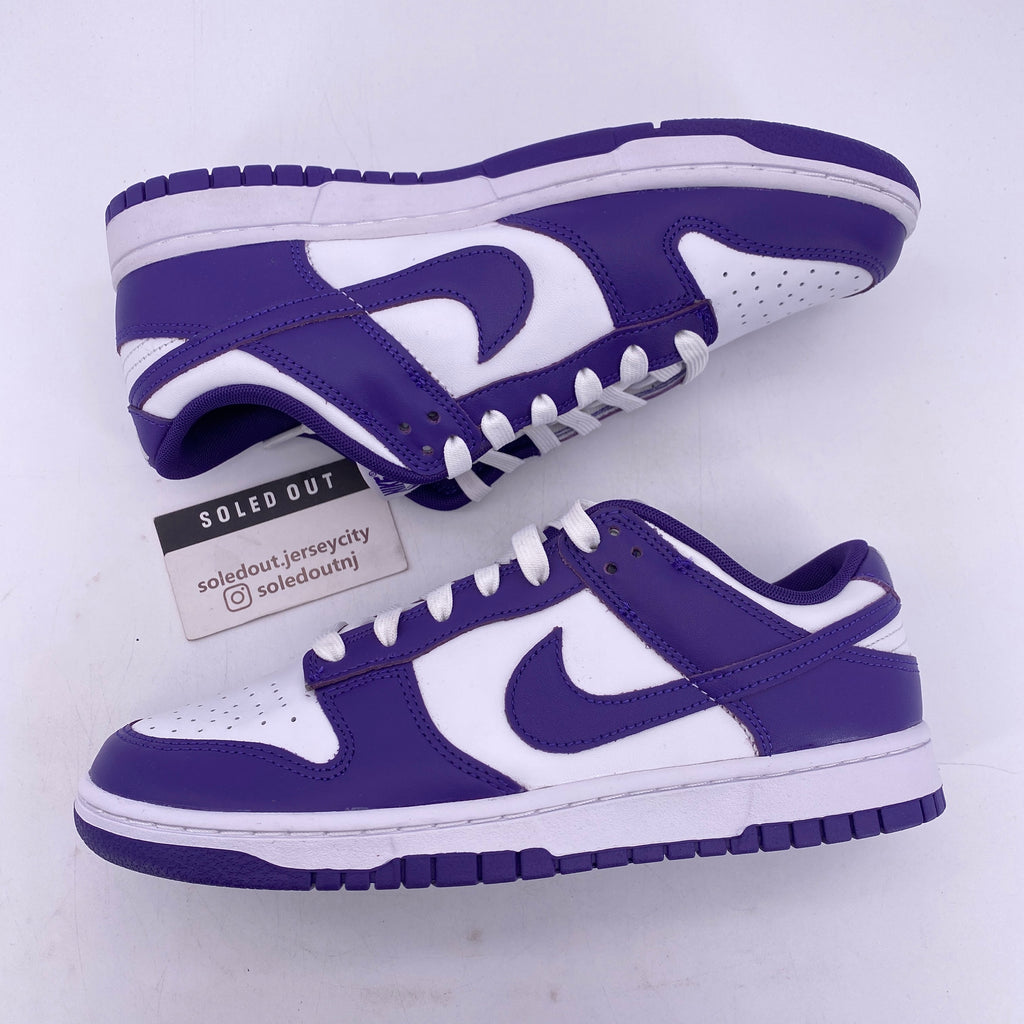 Nike Dunk Low Retro "Court Purple" 2022 New Size 9