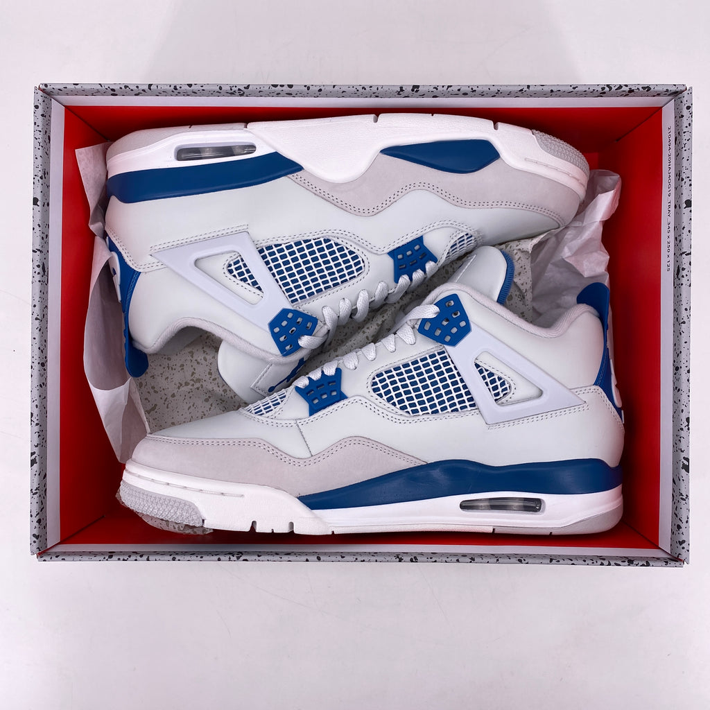 Air Jordan 4 Retro "Military Blue" 2024 New Size 11
