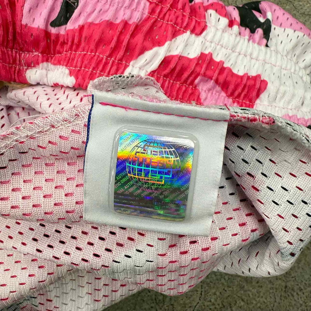 Eric Emanuel Mesh Shorts "CAMO" Pink New Size S