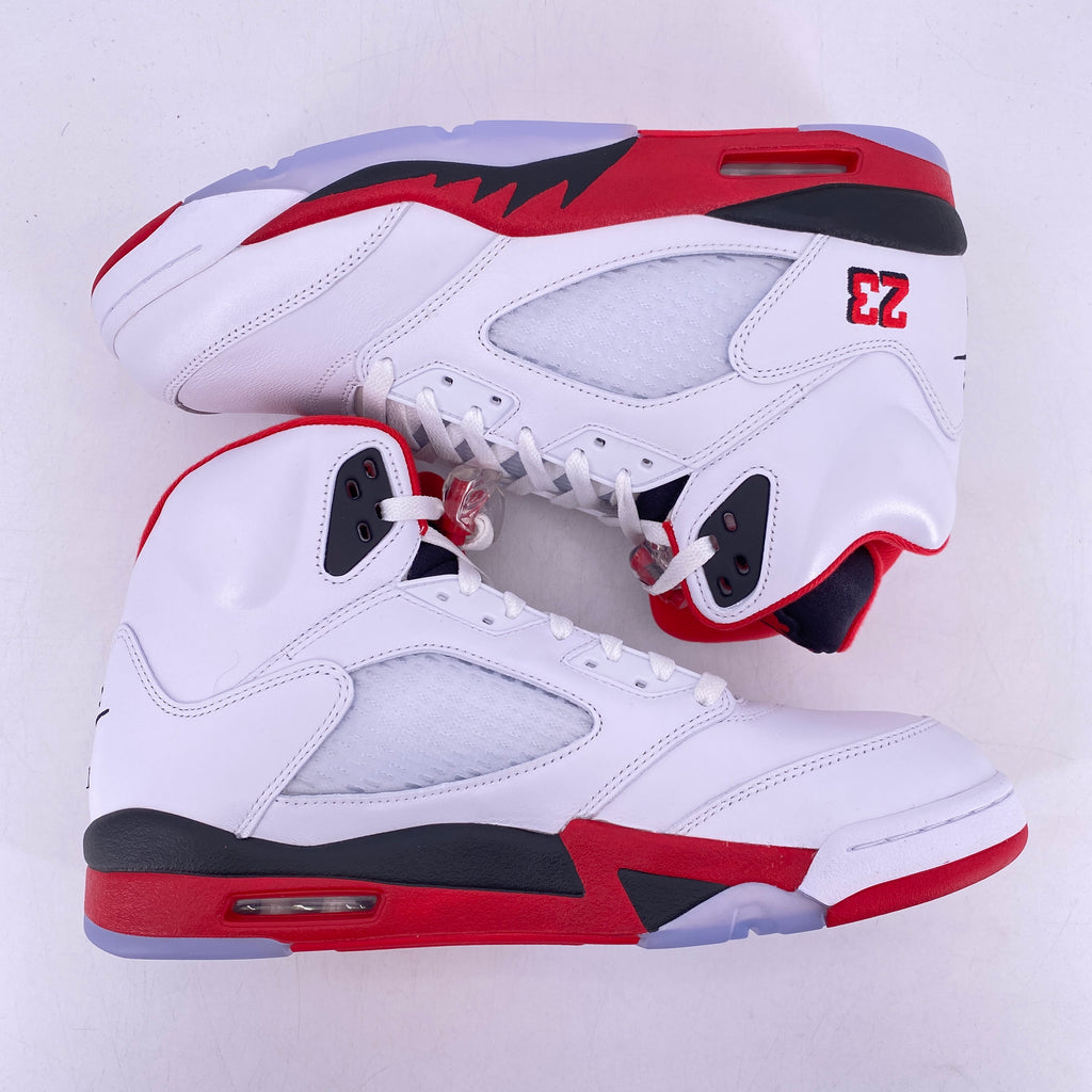 Air Jordan 5 Retro "Fire Red Black Tongue" 2025 New Size 12