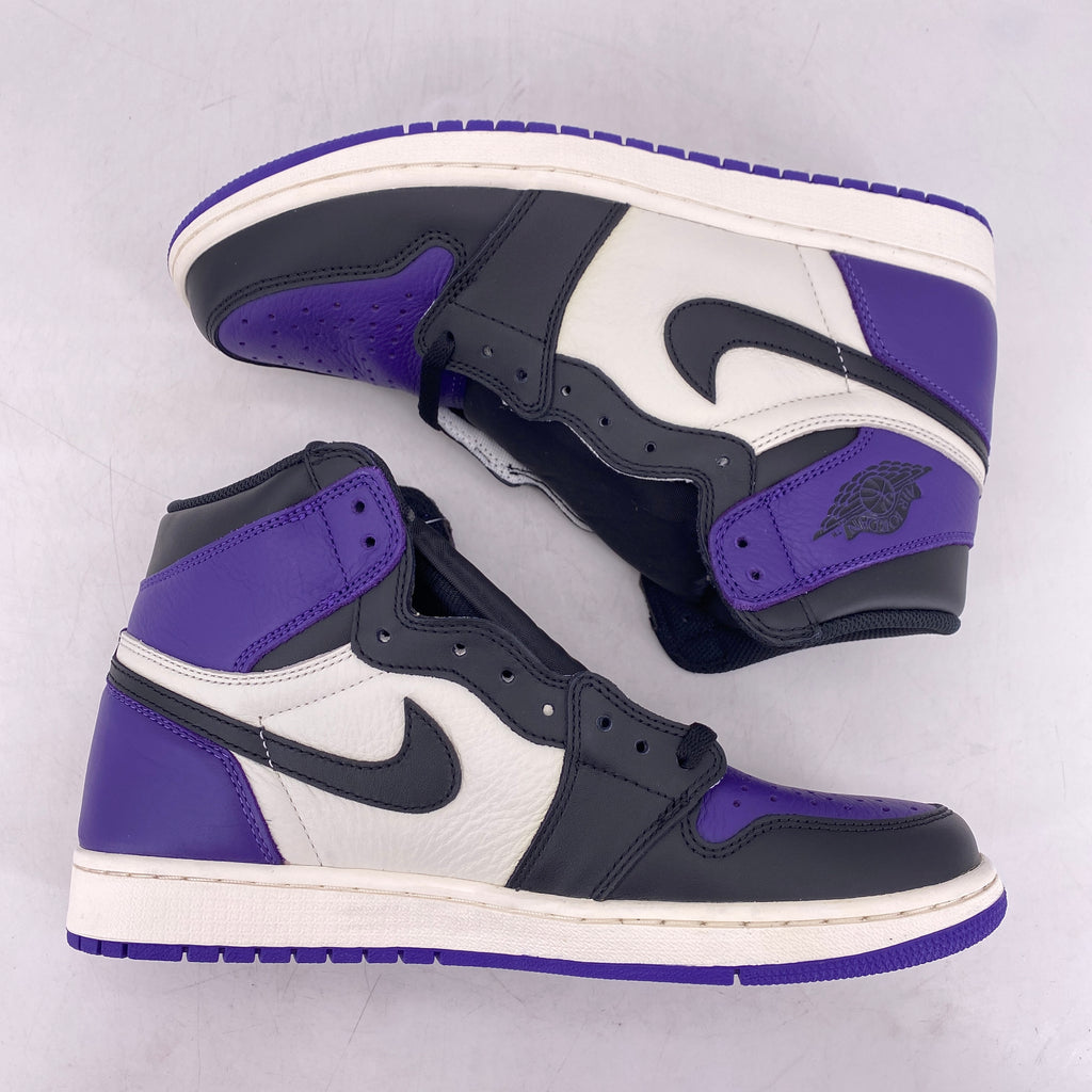 Air Jordan 1 Retro High "Court Purple" 2018 New Size 10.5