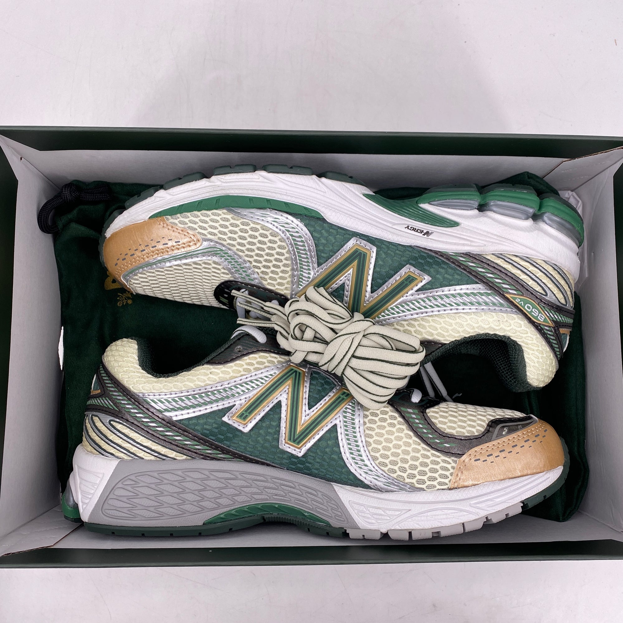 New Balance 860v2 &quot;Ald Green&quot; 2023 New Size 7.5