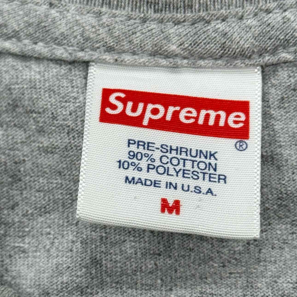 Supreme T-Shirt "MARY J. BLIGE" Grey Used Size M