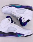 Air Jordan 5 Retro "Grape" 2013 New Size 10