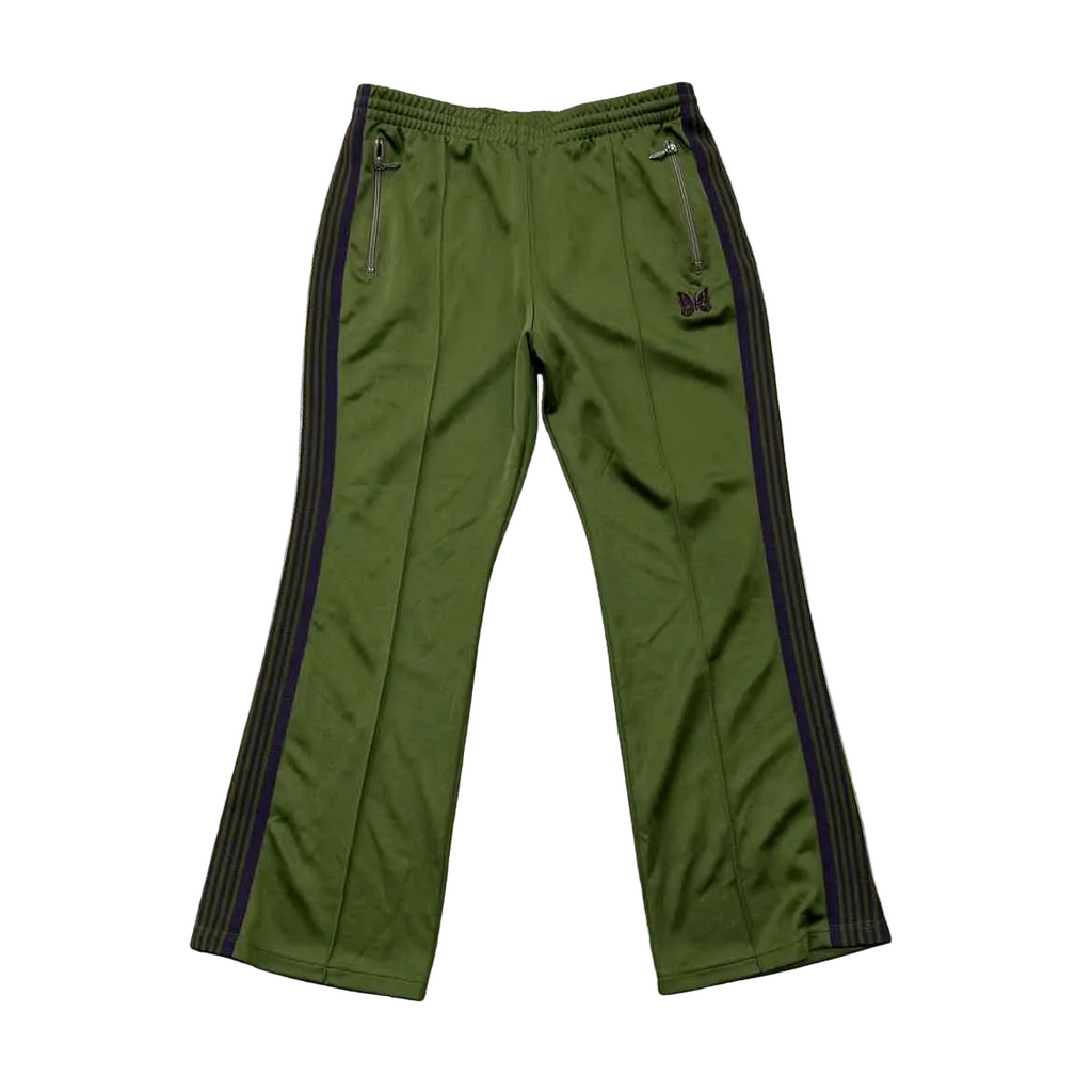Needles Track Pants "LOGO" Olive Used Size L