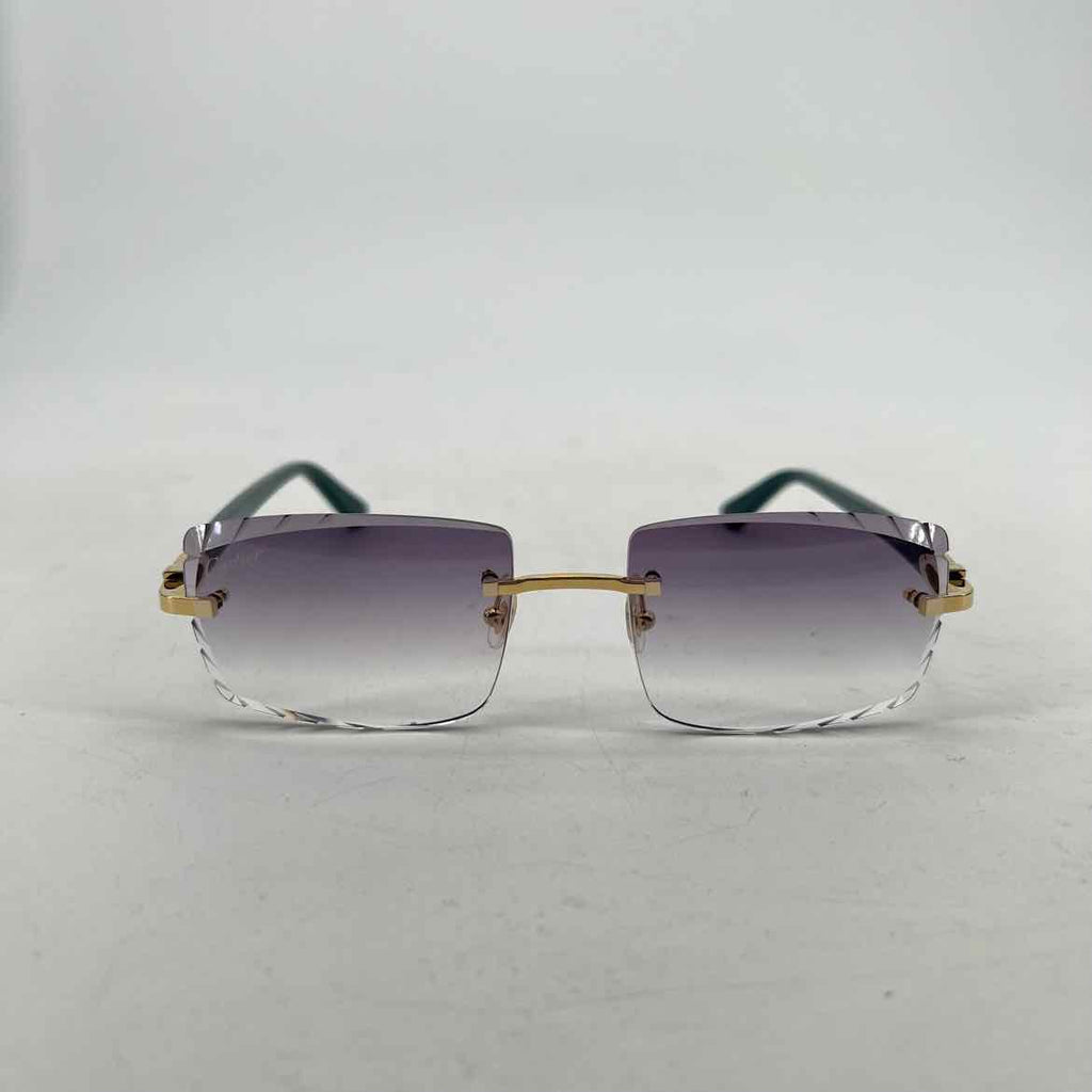 Cartier Sunglasses "RIMLESS" New Green Size OS