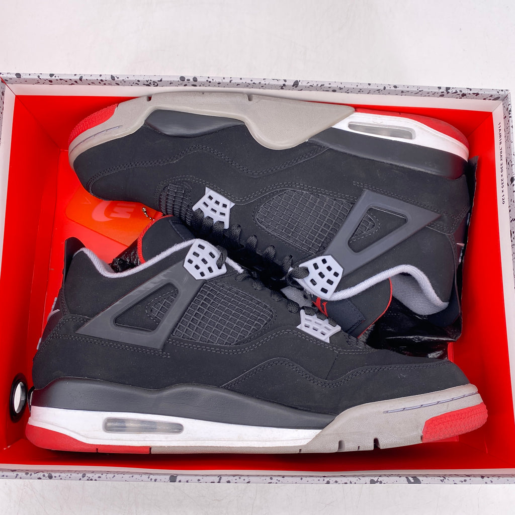 Air Jordan 4 Retro "Bred" 2019 Used Size 10.5