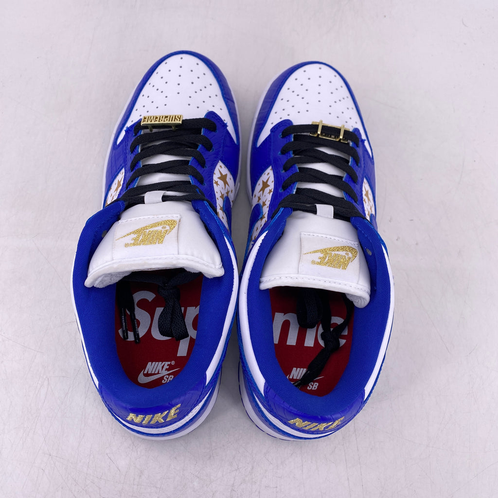 Nike SB Dunk Low "Supreme Blue Stars" 2021 Used Size 8