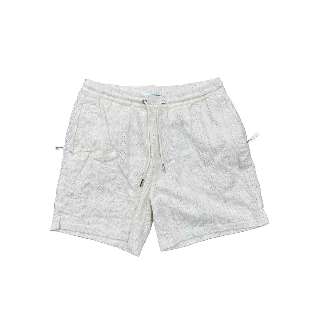 Kith Shorts "EYELET BELMONT STADIUM" White Size M