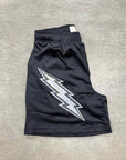 Eric Emanuel Mesh Shorts "LIGHTNING GREY" Cream New Size S