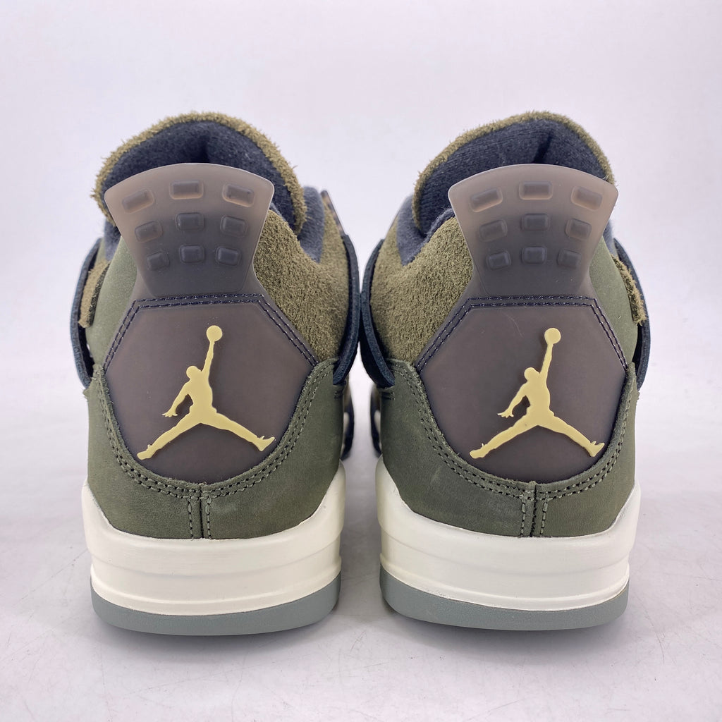Air Jordan 4 Retro "Medium Olive" 2023 New Size 8