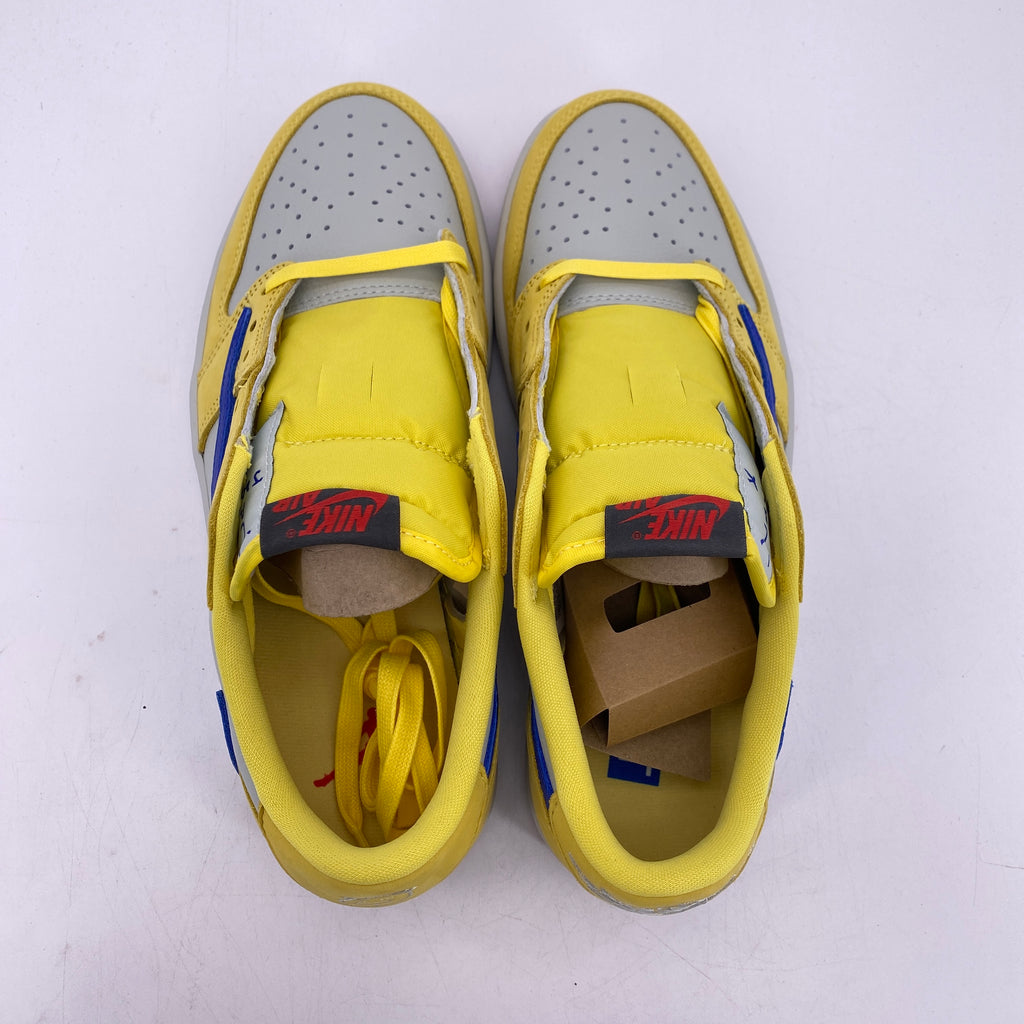 Air Jordan (W) 1 Low "Canary" 2024 New Size 9.5W