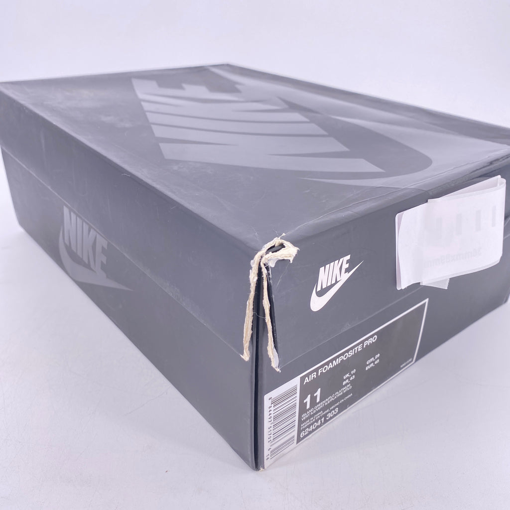 Nike Air Foamposite Pro "Island Green" 2017 Used Size 11