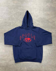 Staple Hoodie "WORLD RENOWN" Navy Used Size M