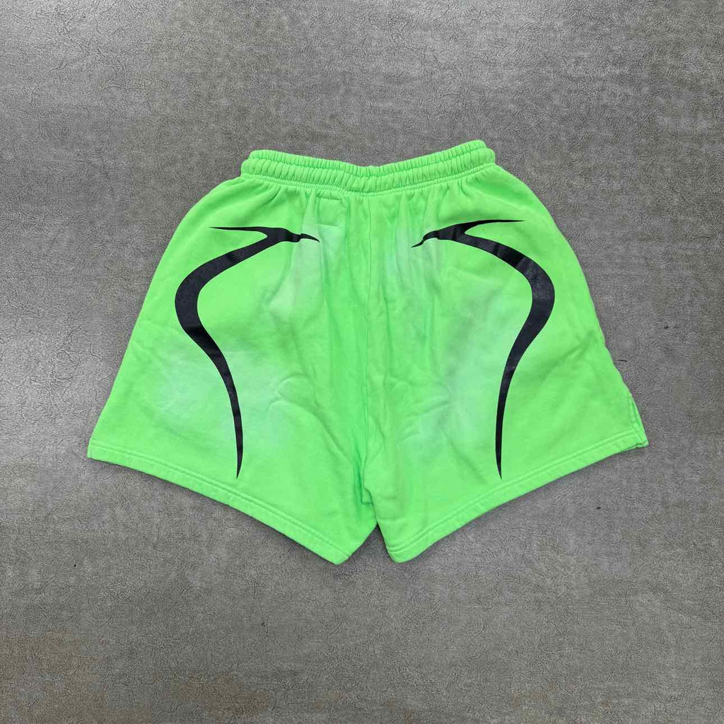 Hellstar Shorts "7ON7" Neon New Size L