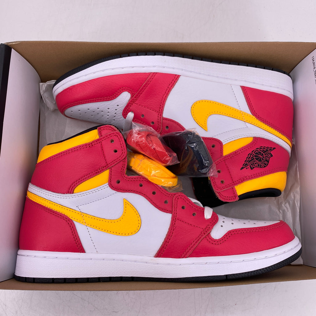 Air Jordan 1 Retro High OG "Light Fusion Red" 2021 New Size 10