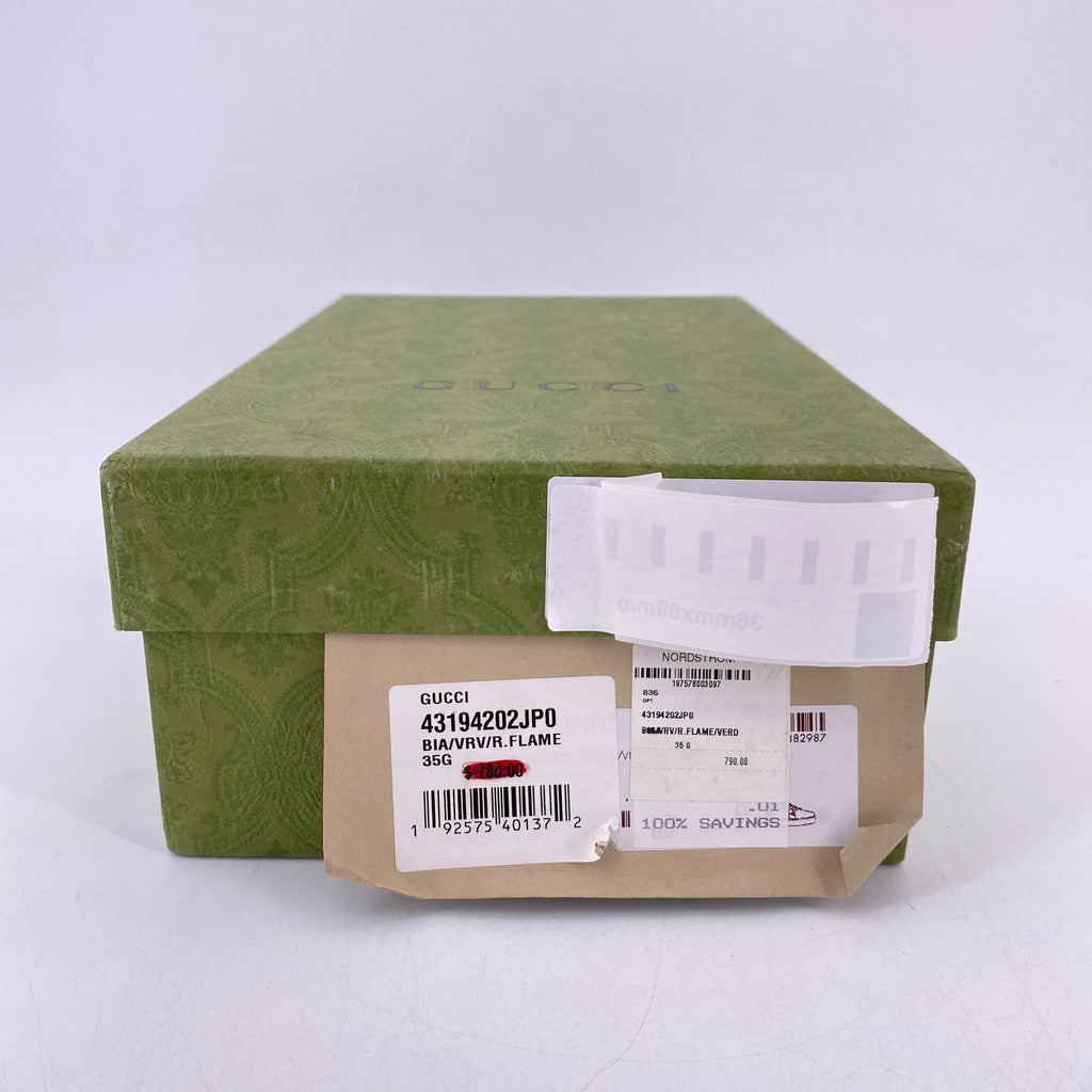Gucci (W) Ace Sneaker Low "Embroidered"  New Size 35