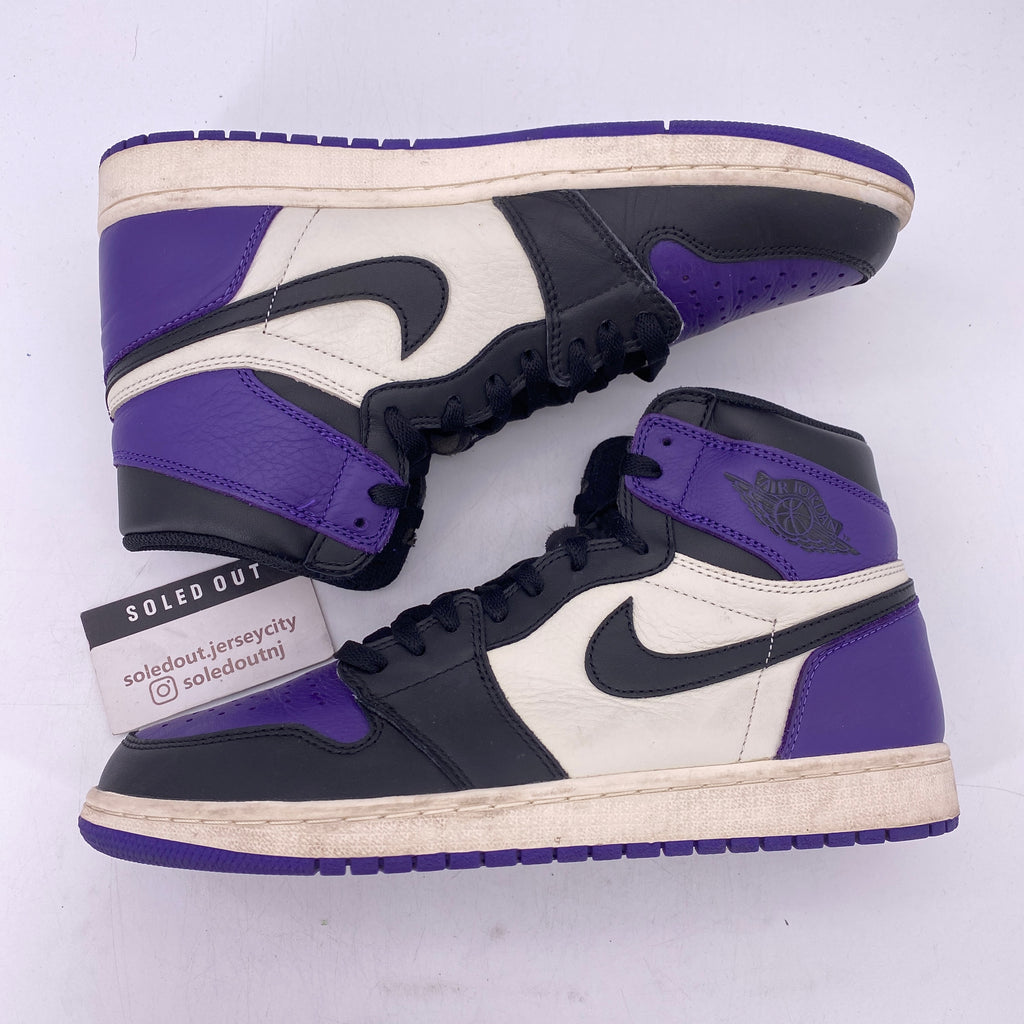 Air Jordan 1 Retro High OG "Court Purple" 2018 Used Size 10.5