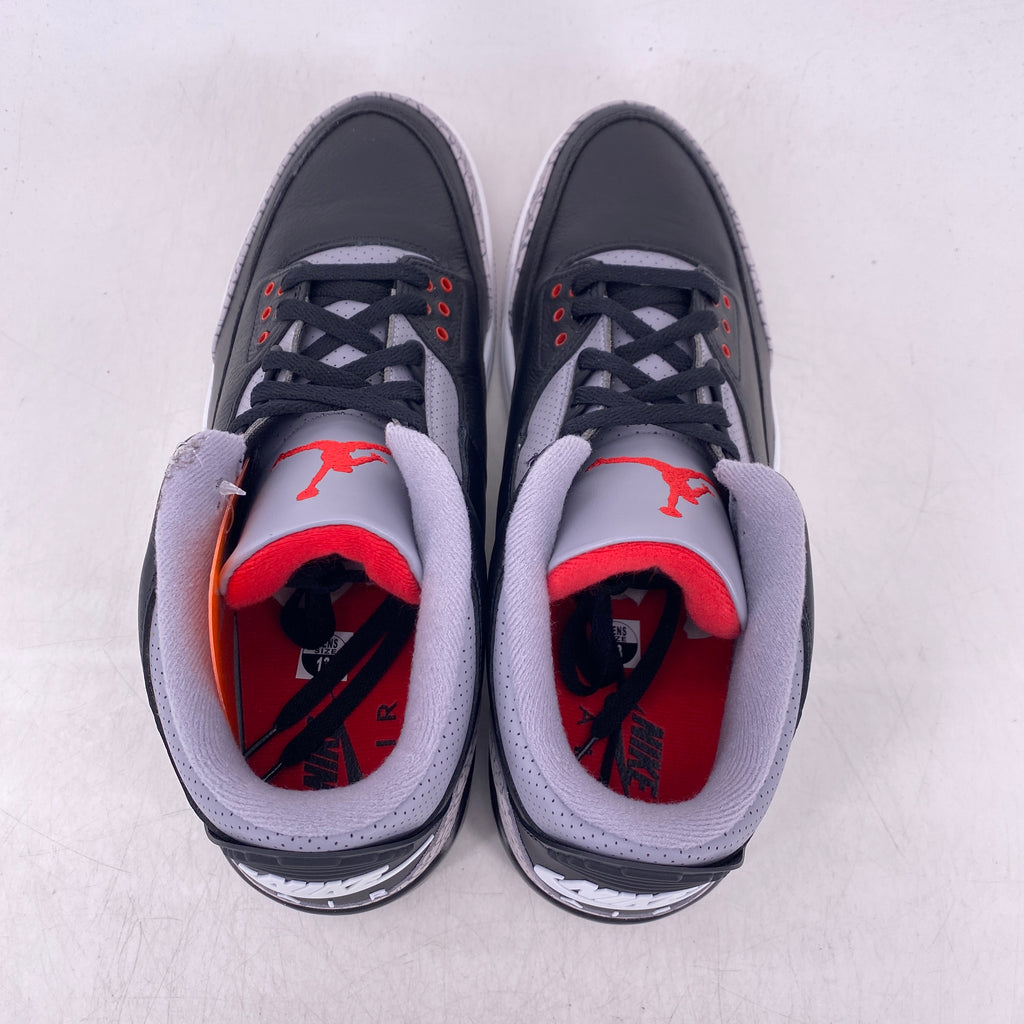 Air Jordan 3 Retro "Black Cement" 2024 New Size 13