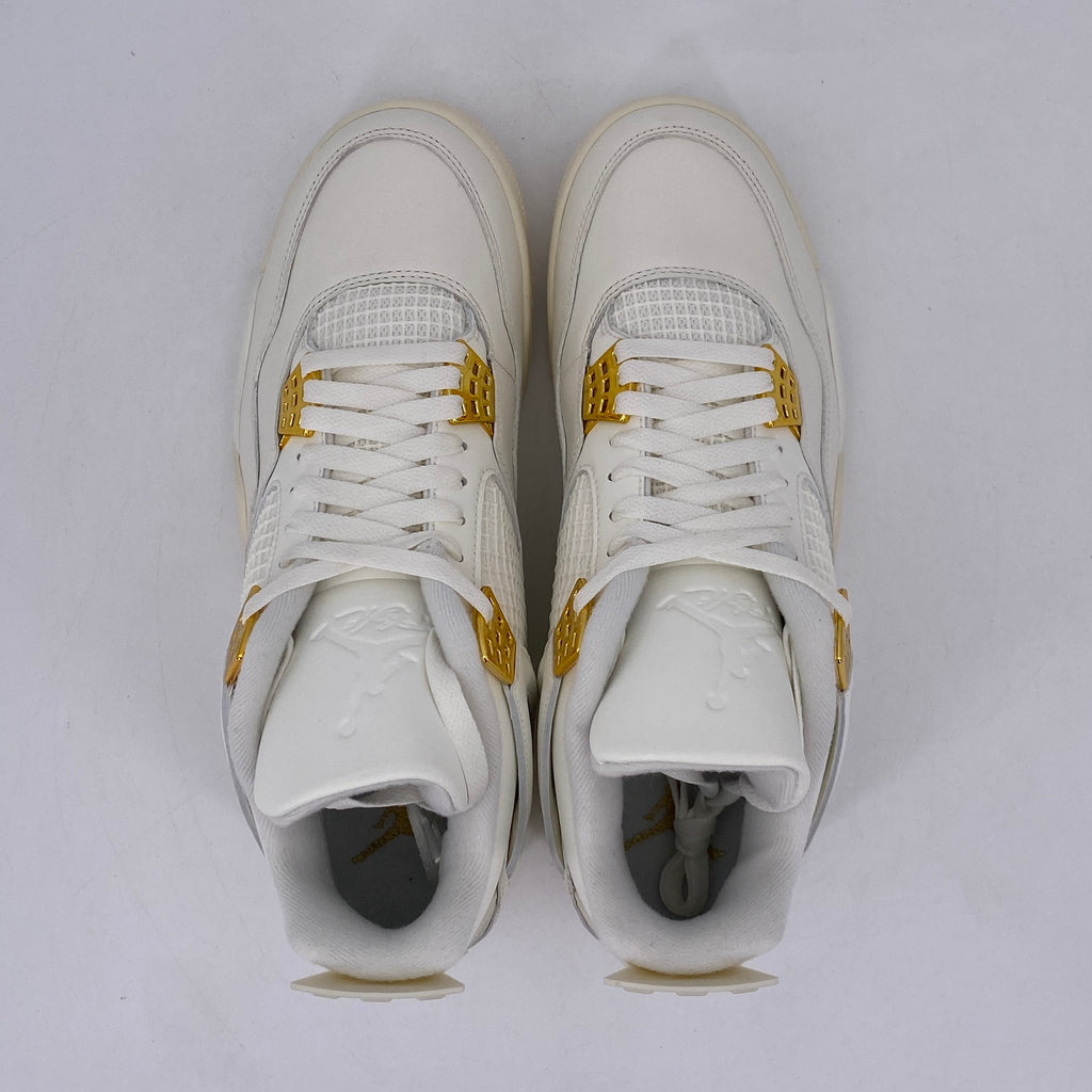 Air Jordan (W) 4 Retro "Metallic Gold" 2024 New Size 11W