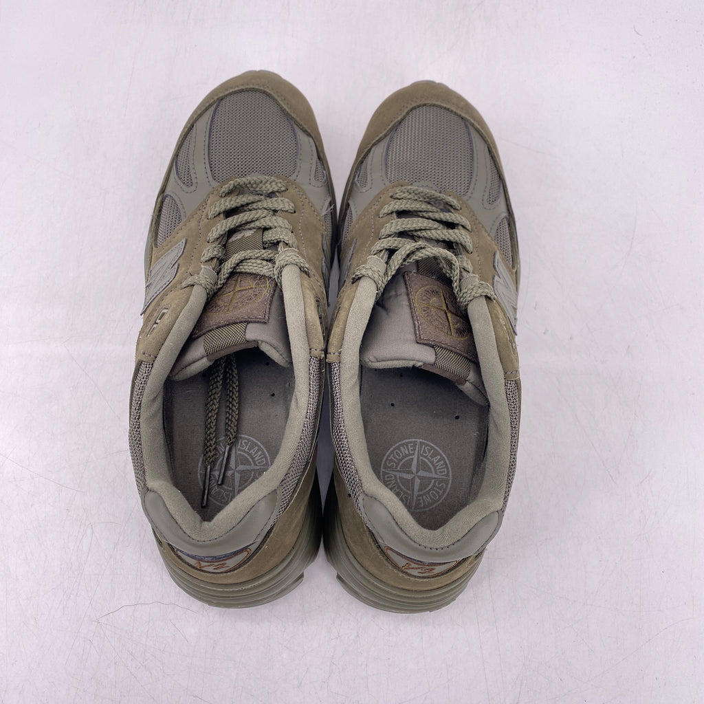 New Balance 991v2 "Stone Island Ghost Green" 2024 Used Size 8