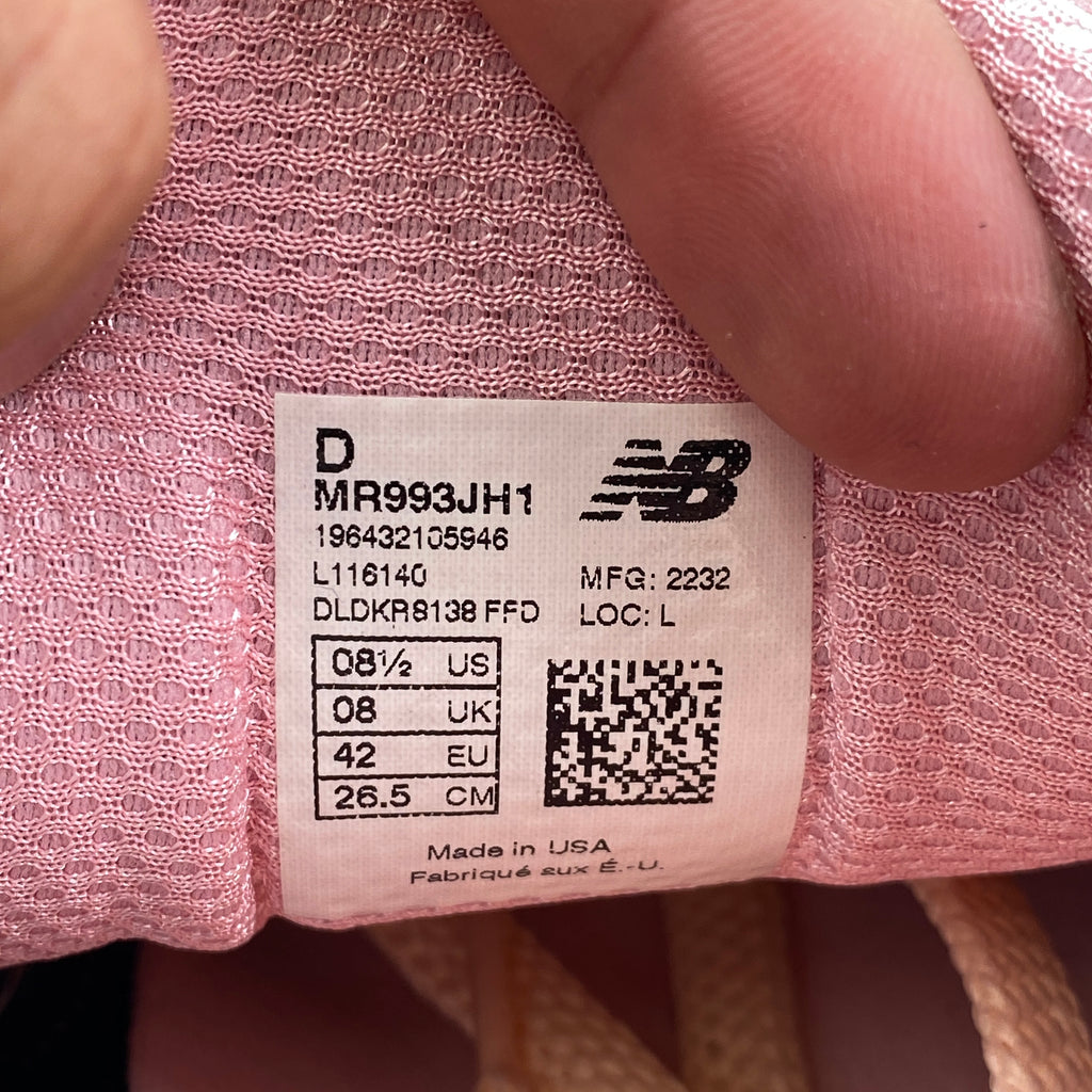 New Balance 993 "Powder Pink" 2022 New Size 8.5