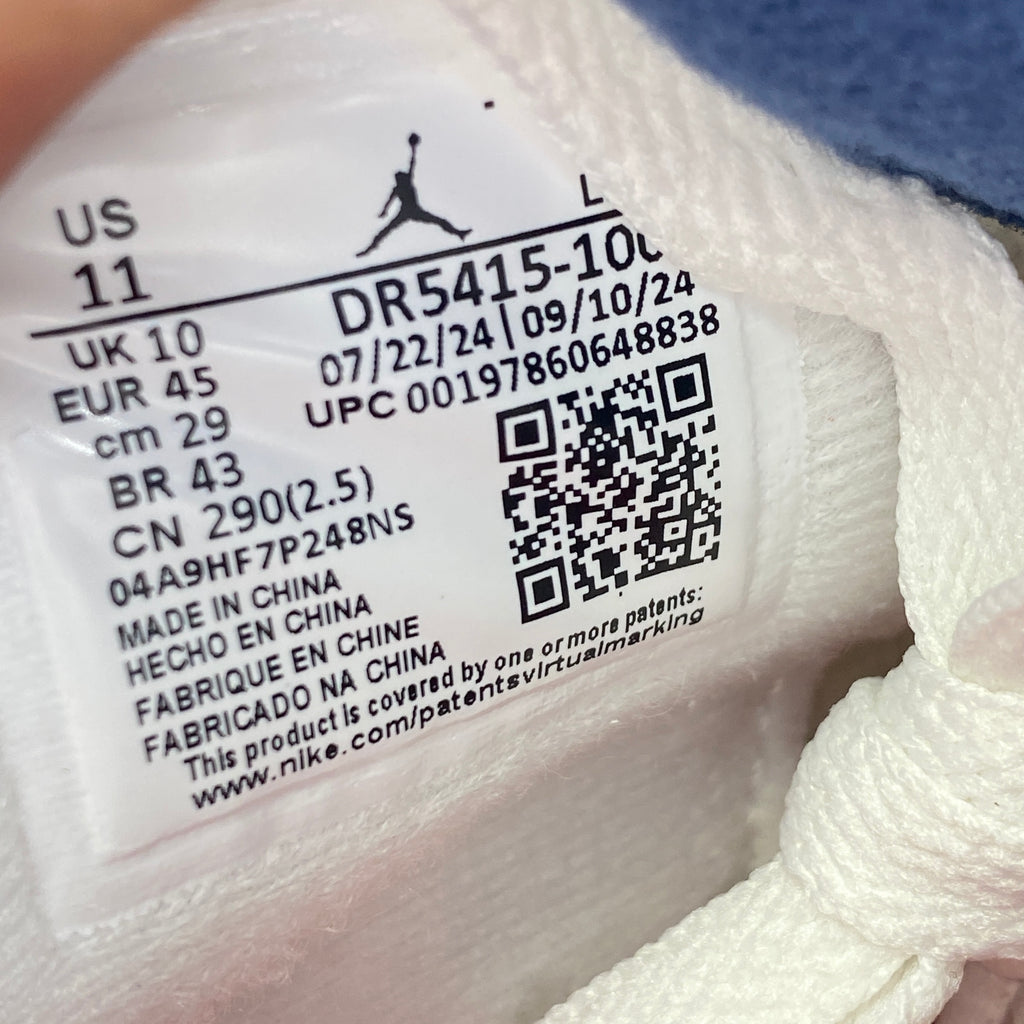 Air Jordan 4 Retro SB "Navy" 2025 New Size 11