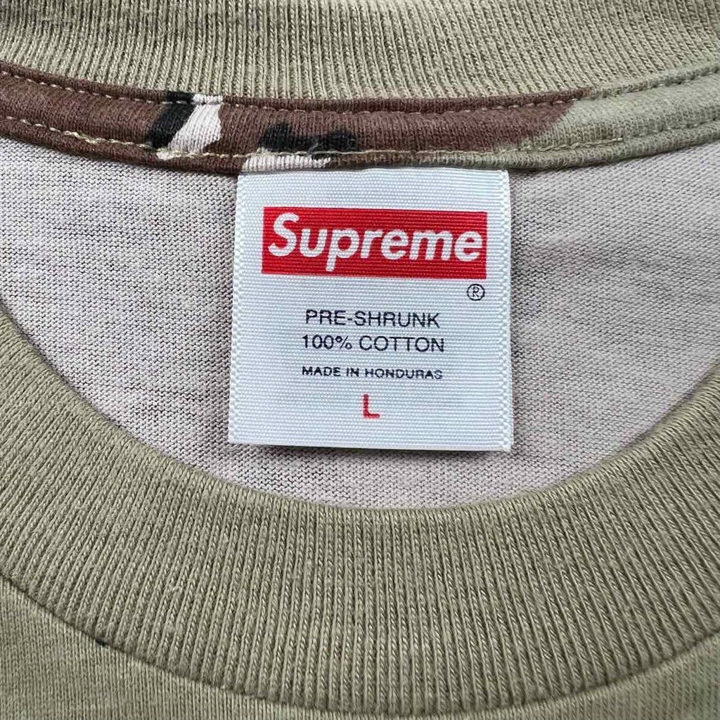 Supreme T-Shirt "APHEX TWIN" Camo Used Size L
