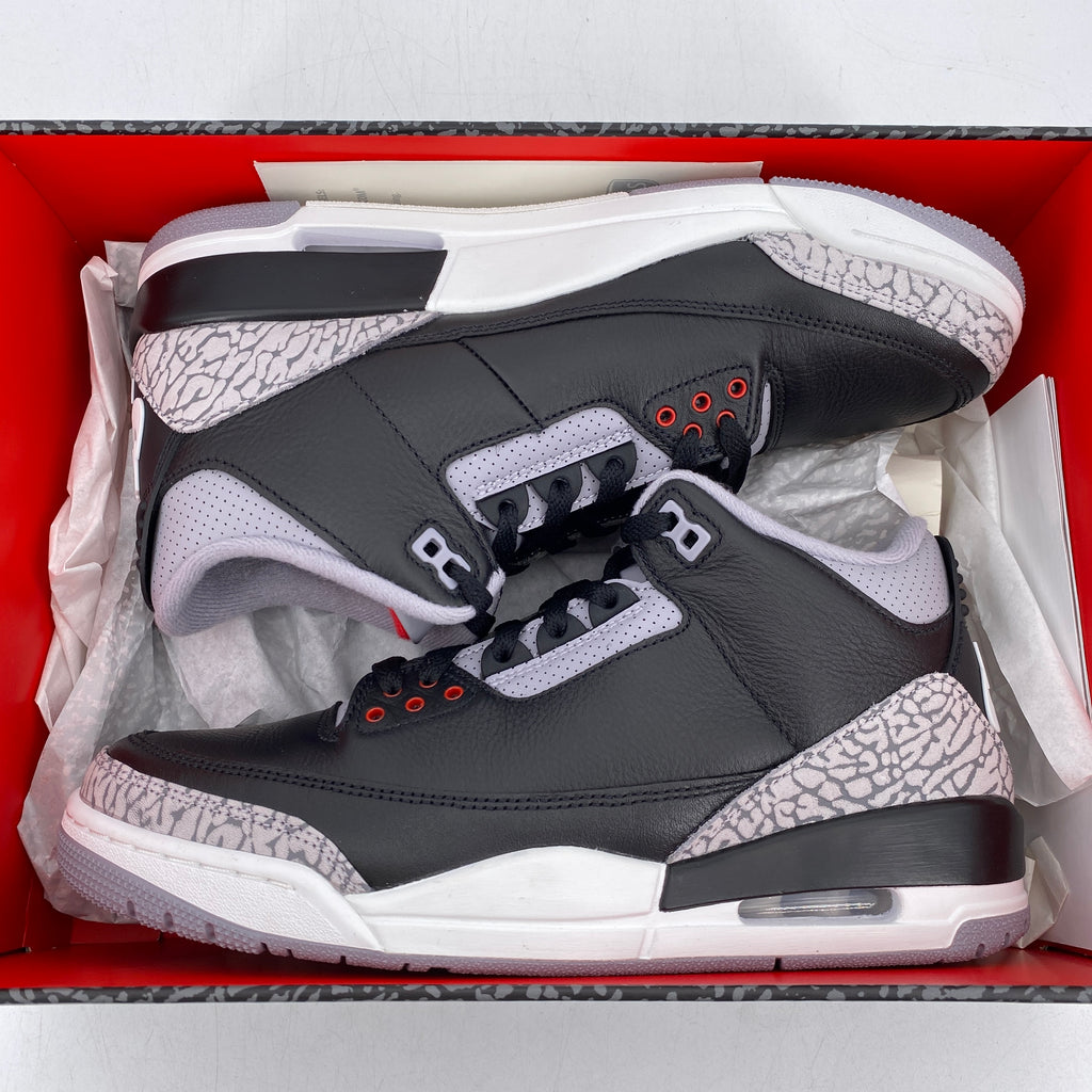 Air Jordan 3 Retro "Black Cement" 2024 New Size 9