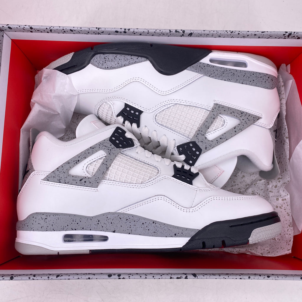 Air Jordan 4 Retro "White Cement" 2025 New Size 8.5