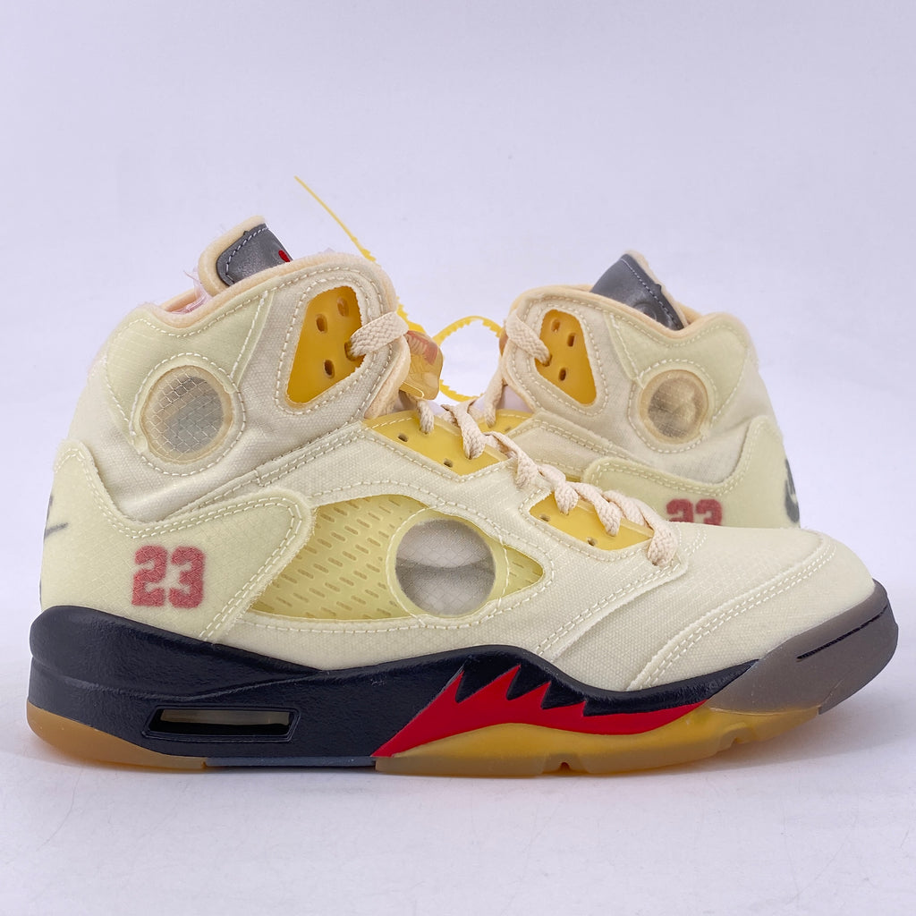 Air Jordan 5 Retro "Ow Sail" 2020 New Size 7