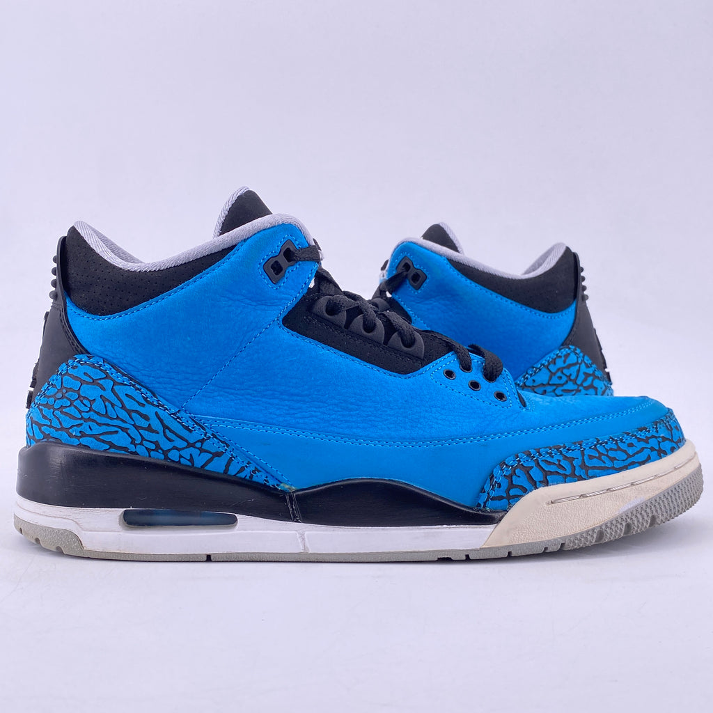 Air Jordan 3 Retro "Powder Blue" 2010 Used Size 9.5