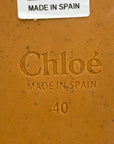 Chloe Sandals "Lucinda Espadrille"  Used Size 40W