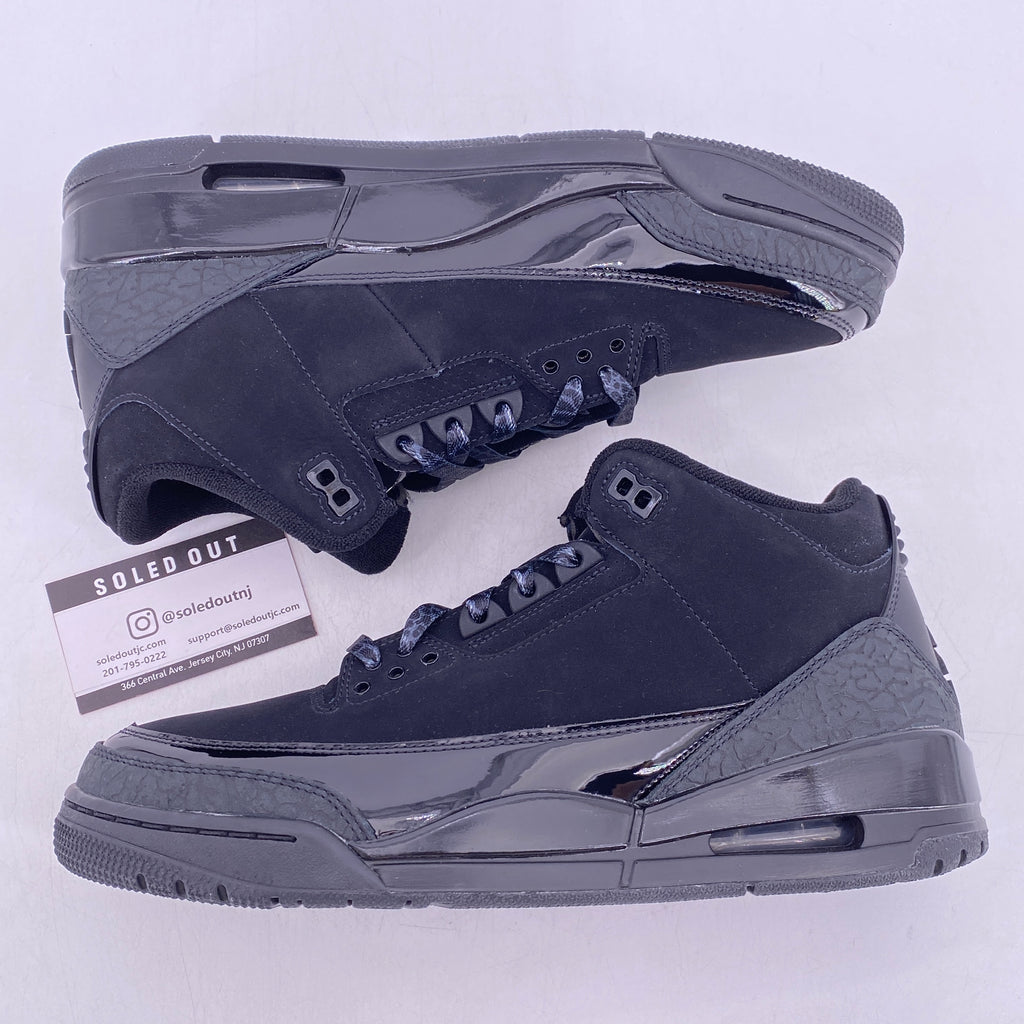 Air Jordan 3 Retro "Black Cat" 2025 New Size 9.5